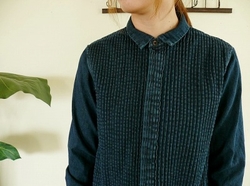 KAPITAL シャツデニム ピンタックワンピース | SPACE MOO スペースムウ  