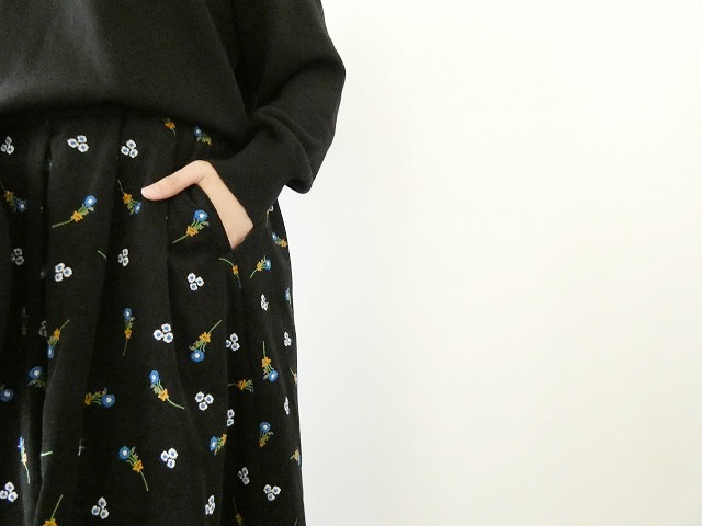 【美品】bulle de savon 野山刺繍 スカート ビュルデサボン 野山刺繍 スカート - メルカリ