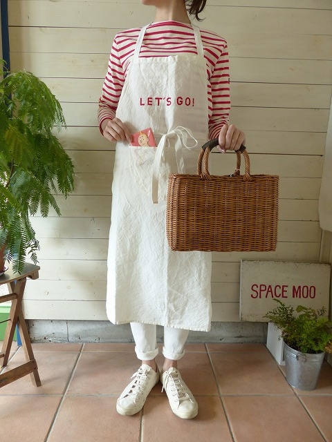 「HELLO」 or「 LET`S GO」 APRON