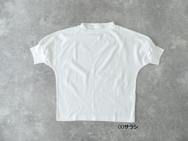 40/2天竺ハイネック半袖プルオーバーの商品画像4
