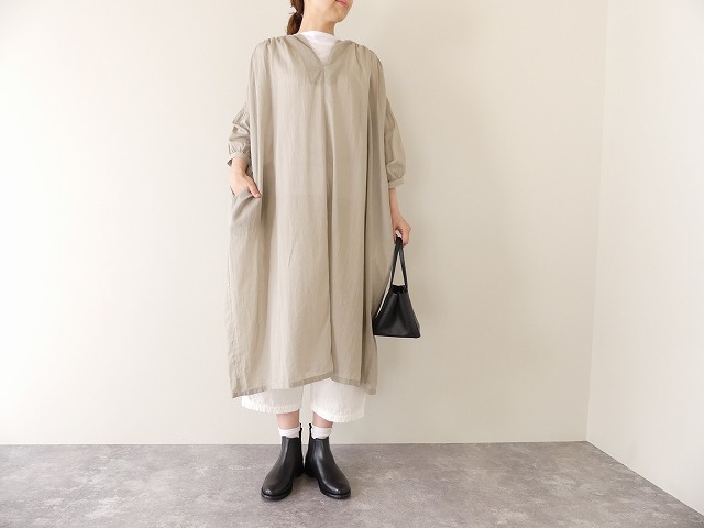 コットンボイルワンピース　cotton voile onepiece