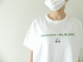山歩きTシャツ　半袖ワイドTシャツ D柄モンブランを望みながらのロングトレッキングの商品画像14