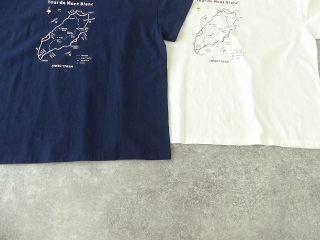 山歩きTシャツ　半袖ワイドTシャツ D柄モンブランを望みながらのロングトレッキングの商品画像29