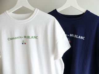 山歩きTシャツ　半袖ワイドTシャツ D柄モンブランを望みながらのロングトレッキングの商品画像30
