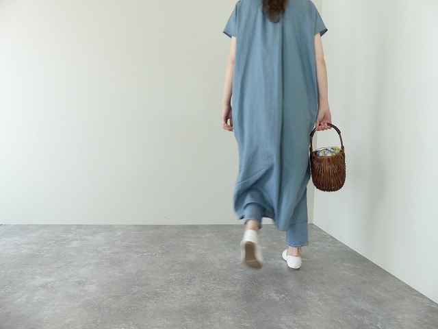 Le Glazik ル グラジック リネンクロスフレンチスリーブワンピース Jl 3805klm Space Moo