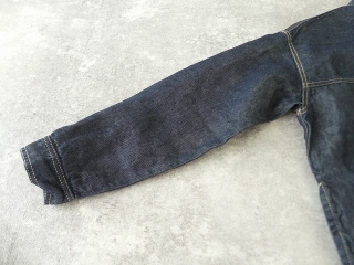 11ozリネンデニムバンドカラードロップショルダーGジャンの商品画像26