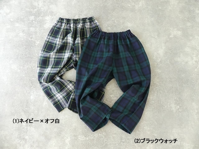 ウールタータンギャザーパンツの商品画像2