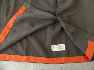 WOOLリネンのやわらかツイル ワイドスタンド襟ワンピースの商品画像27