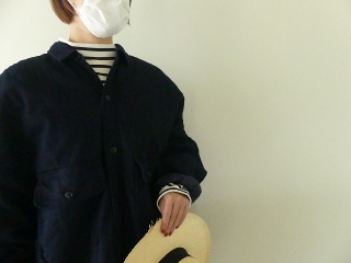 8ozIDG×IDGデニムスラッピーシャツコートの商品画像14
