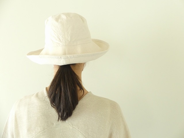 evam eva(エヴァムエヴァ) cotton linen hat(E221Z178) | SPACE MOO