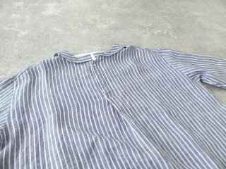 先染リネン丸襟プルオーバーシャツの商品画像25