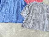 先染リネン丸襟プルオーバーシャツの商品画像32