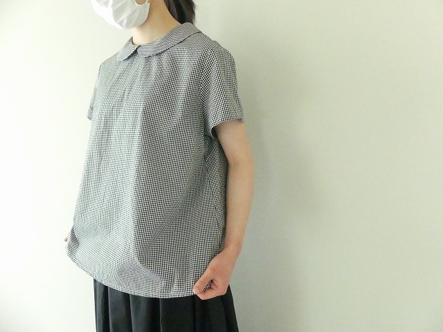 itsumo丸衿半袖ブラウスの商品画像1