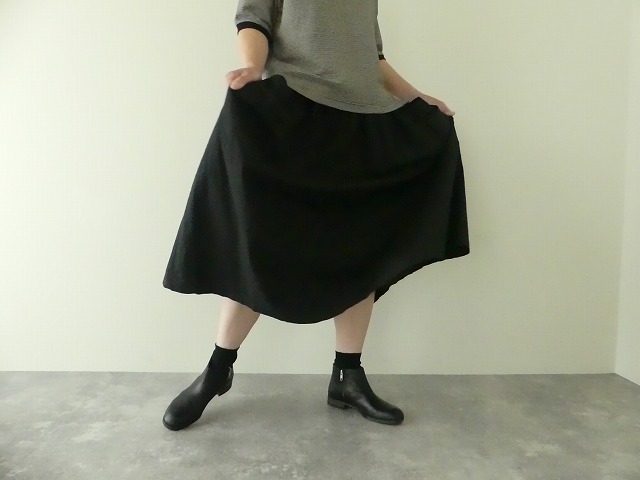 バルキーシーチングダブルポケットギャザースカートの商品画像5