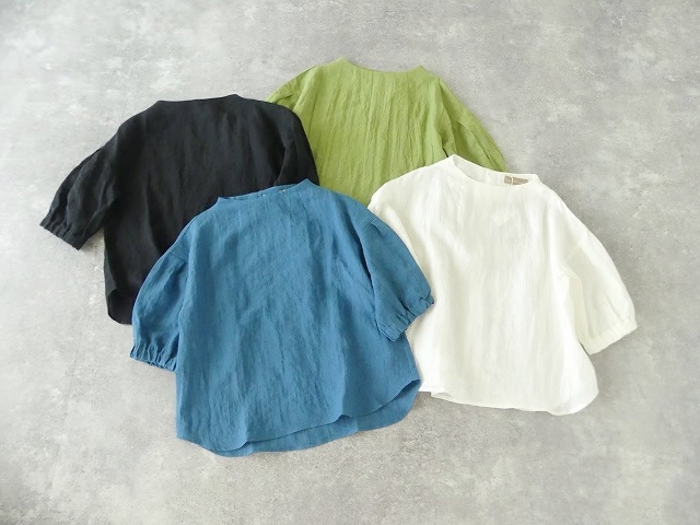 リネンゴム袖ブラウスの商品画像10
