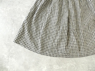 リネンギンガムギャザースカートの商品画像23