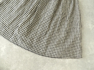 リネンギンガムギャザースカートの商品画像27