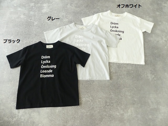 天竺ロゴTシャツ Drom Lycka Onkningの商品画像10