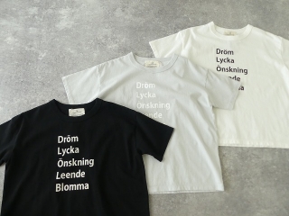 天竺ロゴTシャツ Drom Lycka Onkningの商品画像18