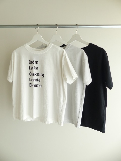 天竺ロゴTシャツ Drom Lycka Onkningの商品画像2