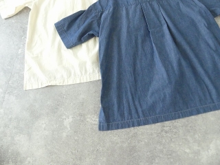コットンダンガリー5分袖レギュラーカラービッグシャツの商品画像31