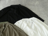 コンパクト天竺5分袖スタンドカラーラウンドヘムスキッパーシャツの商品画像34