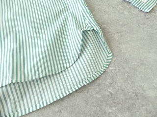 ブロードストライププリントチビ衿シャツの商品画像25
