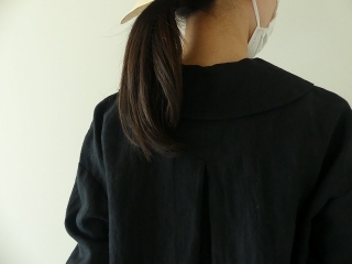 京都染めL平織り起毛ビッグカラーブラウスの商品画像15