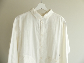 HAYATE Winterホワイトレギュラー衿ゆったりシャツの商品画像18