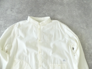 HAYATE Winterホワイトレギュラー衿ゆったりシャツの商品画像20
