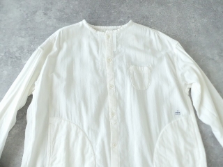 HAYATE Winterホワイトスタンド衿Wideシャツ size5の商品画像16