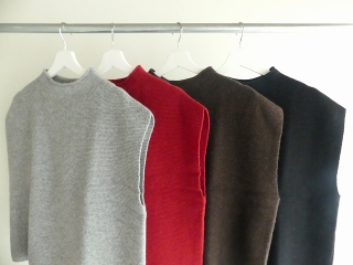 エアーヤーンモックネックベストの商品画像14