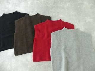 エアーヤーンモックネックベストの商品画像16