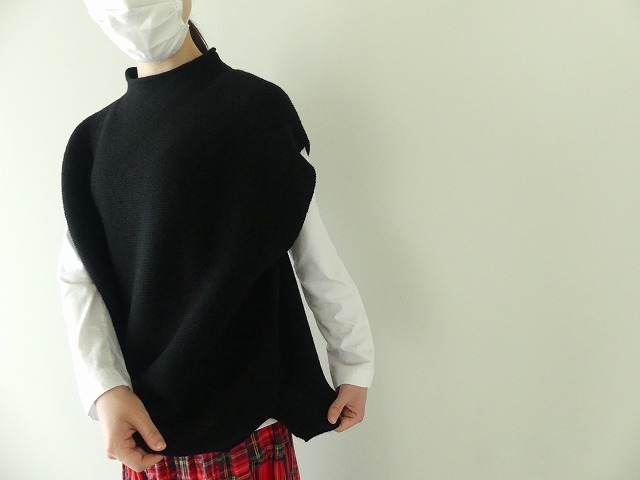 エアーヤーンモックネックベストの商品画像8