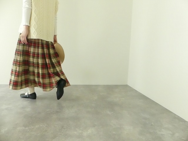 タータンチェックのプリーツスカートの商品画像10