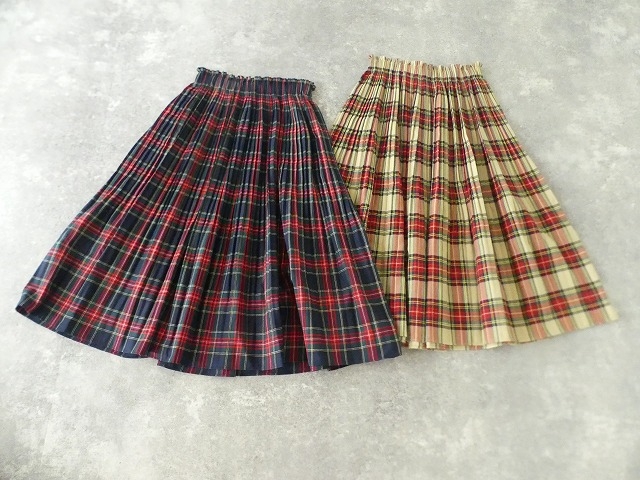 タータンチェックのプリーツスカートの商品画像11