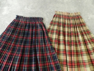 タータンチェックのプリーツスカートの商品画像16
