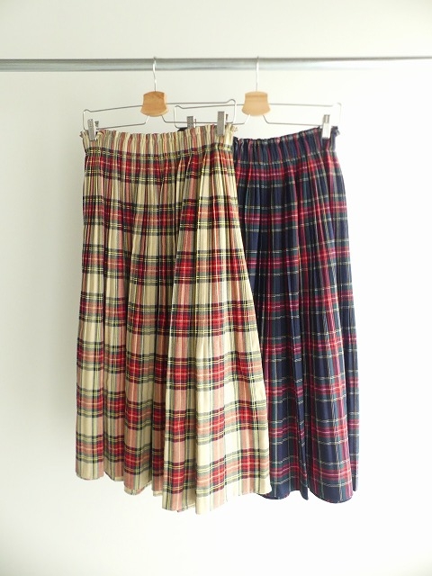 タータンチェックのプリーツスカートの商品画像2