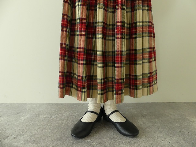 タータンチェックのプリーツスカートの商品画像5
