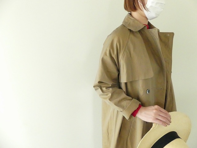 TISSU(ティシュ) ハイデンシティエフォートレストレンチコート