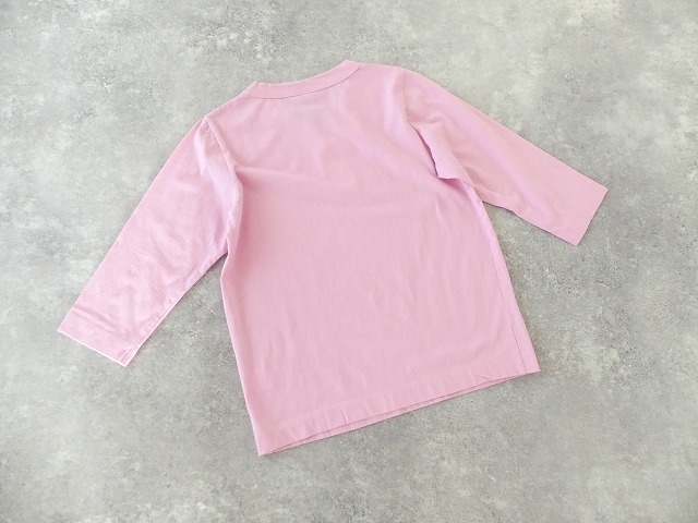 天竺7分袖T　(2)ピンクの商品画像11