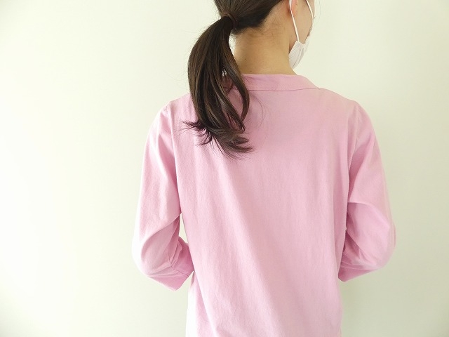天竺7分袖T　(2)ピンクの商品画像6