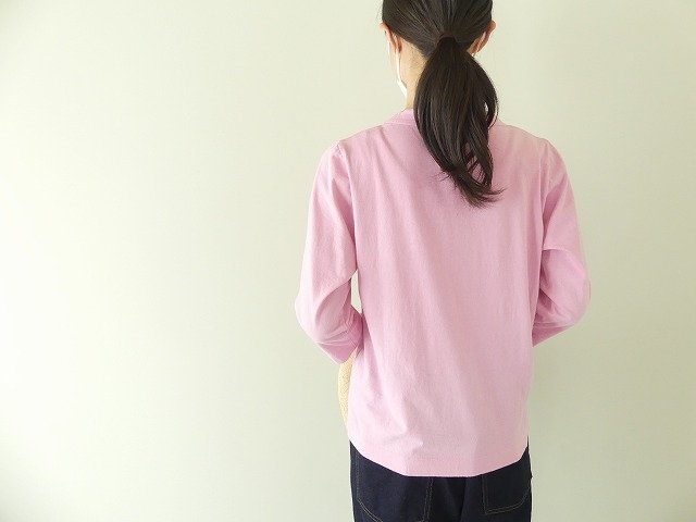 天竺7分袖T　(2)ピンクの商品画像8