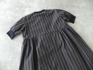 タイプライターストライプ×CLASSIC天竺切替ワンピースの商品画像30