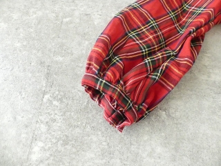 TARTAN CHECK GATHER SLEEVE DRESSの商品画像22