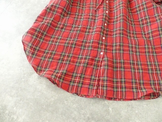 TARTAN CHECK GATHER SLEEVE DRESSの商品画像25