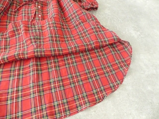 TARTAN CHECK GATHER SLEEVE DRESSの商品画像27