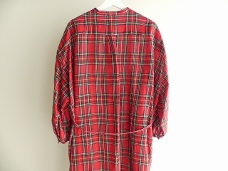 TARTAN CHECK GATHER SLEEVE DRESSの商品画像28