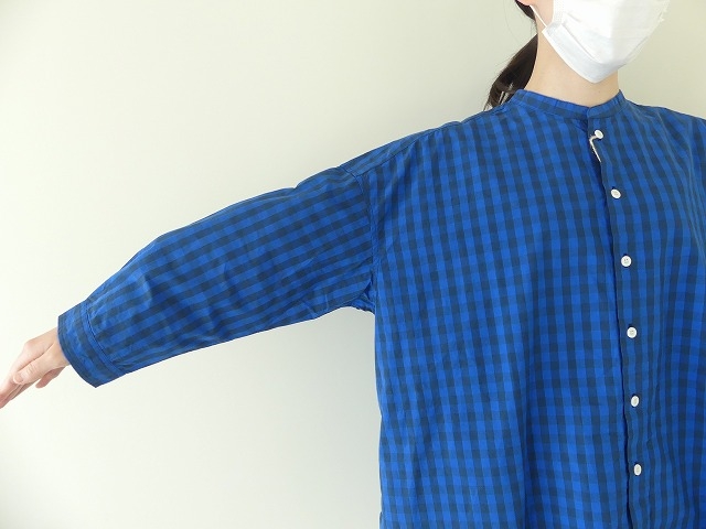 NATURAL LAUNDRY コットンリネンシャツ+スカートセット トップス