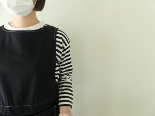 強撚ギャバエプロン付きワンピースの商品画像14